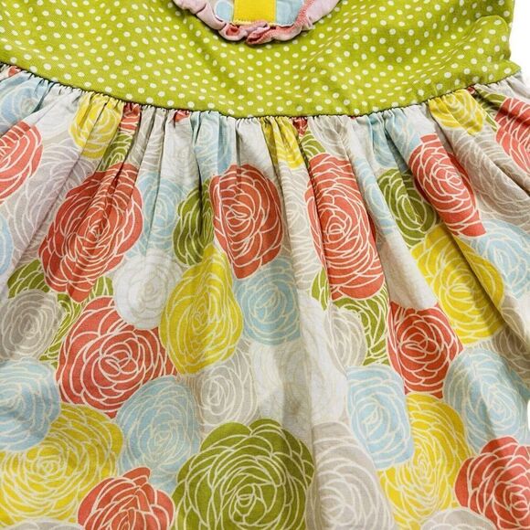 Shrimp & Grits Kids Girls Size 2T 3T sleeveless Summer Dress - Picture 3 of 7